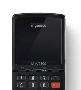 Серо-черный терминал Ingenico Link 2500