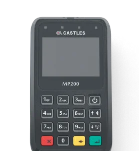 Черный терминал Castles MP200